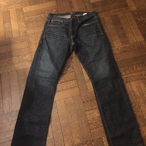Lucky brand men’s jeans five pockets button front